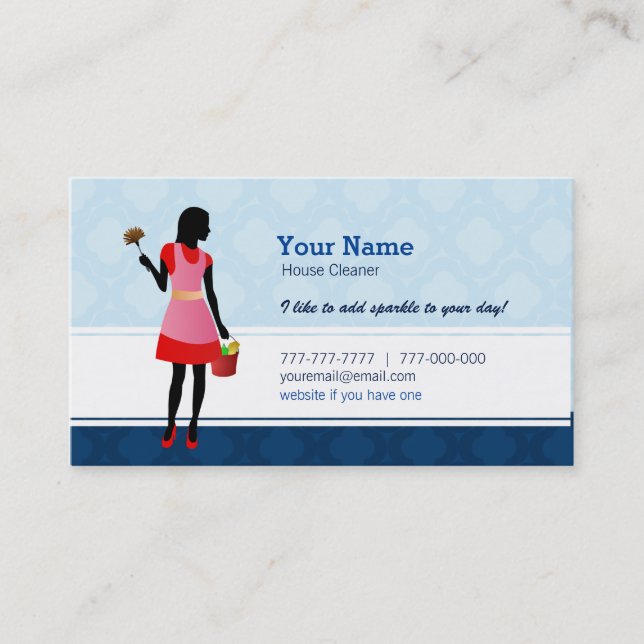 Cartes de visite plus propres (Devant)