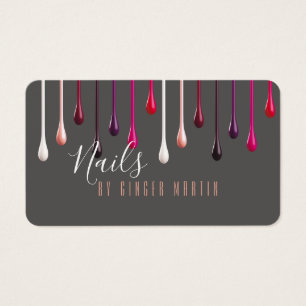 Cartes De Visite Poche polonaise à ongles