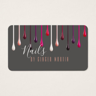 Cartes De Visite Poche polonaise à ongles