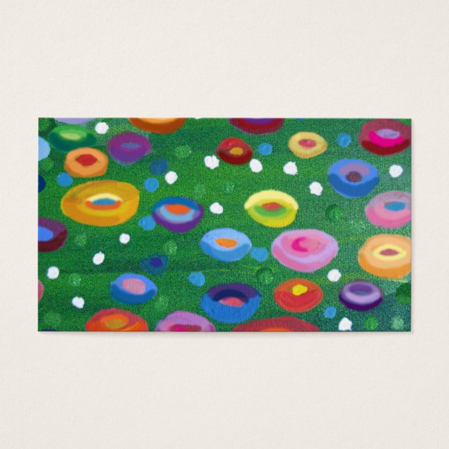 Cartes De Visite Points de Klimt (Devant)