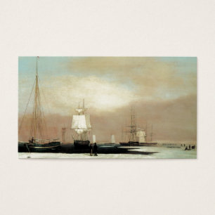 Cartes De Visite Port 1835 de Boston