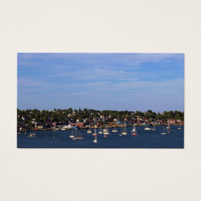 Cartes De Visite Port de Lunenbourg (Devant)