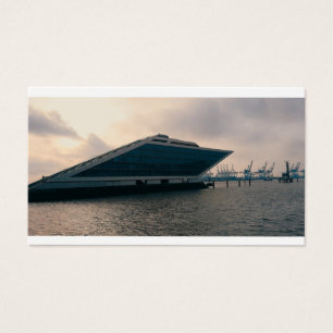 Cartes De Visite Port de pêche de Hambourg quai