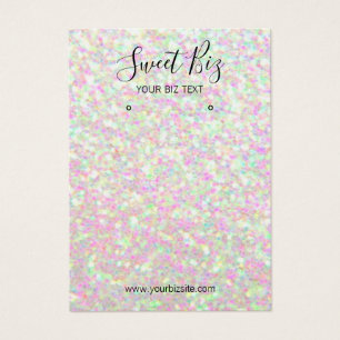 Cartes De Visite Porte-bijoux Parties scintillant Iridescente Busin