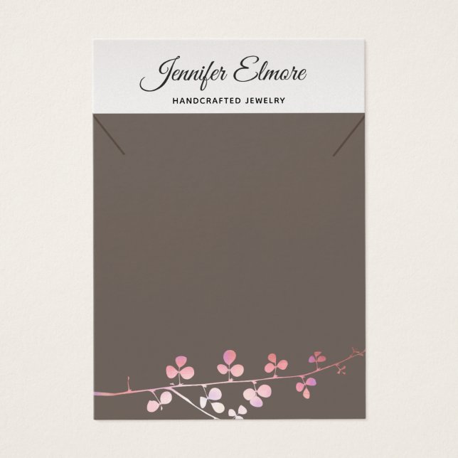 Cartes De Visite Porte-écran Bracelet Bracelet en métal or (Devant)