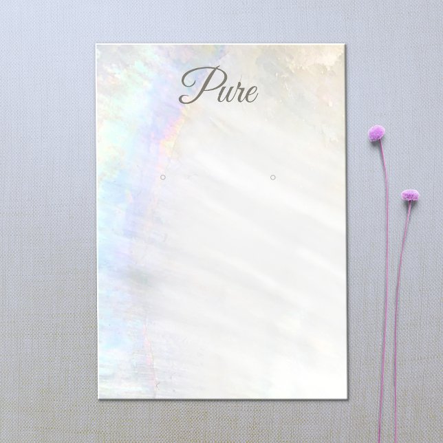 Cartes De Visite Porte-étendard pour bijoux en coquille marine (Créateur téléchargé)