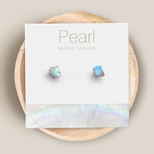 Cartes De Visite Porte-oreille coiffure nautique coquille coquille