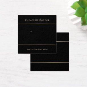 Cartes De Visite Porte-oreille, Écran de bijoux