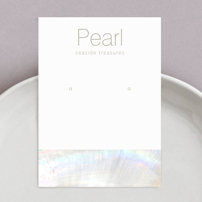 Cartes De Visite Porte-oreille Nautique Coquillage (Créateur téléchargé)