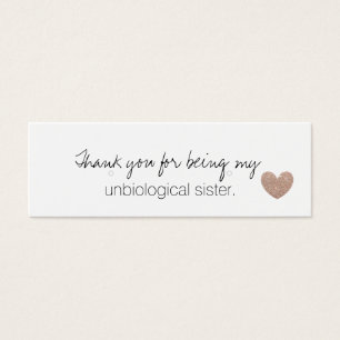 Cartes De Visite Porte-oreilles/Merci - UnBiologicalSisterFab R
