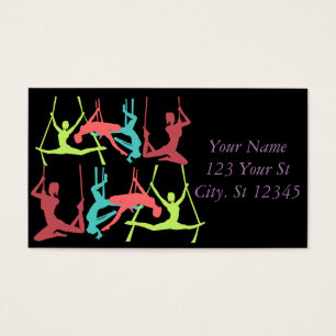 Cartes De Visite Poses de fitness aérien Thunder_Cove