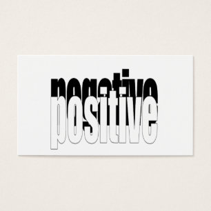 Cartes De Visite Positif Et Négatif