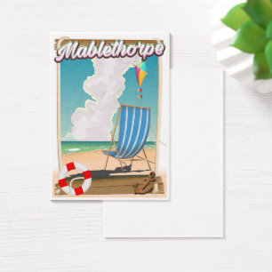 Cartes De Visite poster de Mablethorpe Holiday