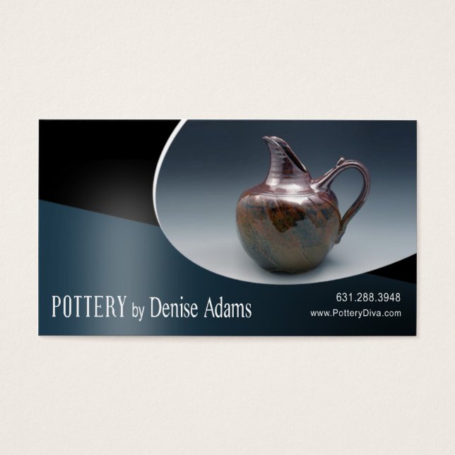 Cartes De Visite "Pottery Designer II" - Céramique (Devant)