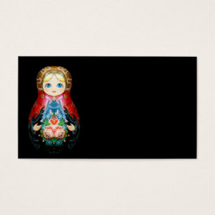 Cartes De Visite Poupée russe unique