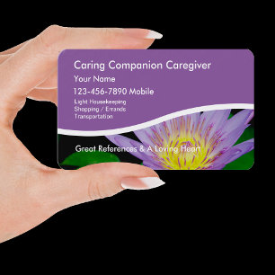 Cartes de visite pour aidants