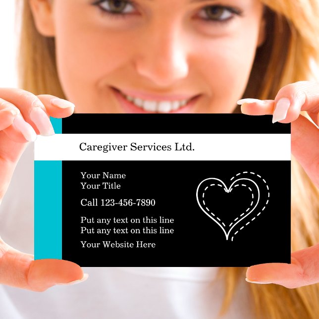 Cartes de visite pour aidants (Créateur téléchargé)