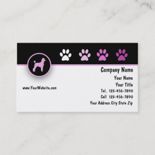 Cartes de visite pour animaux de compagnie