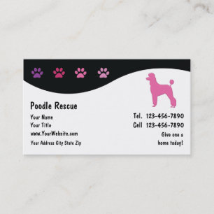 Cartes de visite pour animaux de compagnie
