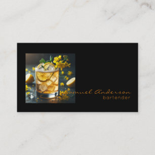 Cartes de visite pour barman