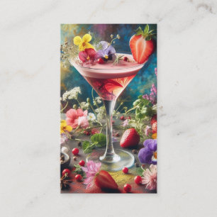 Cartes de visite pour barman