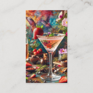 Cartes de visite pour barman