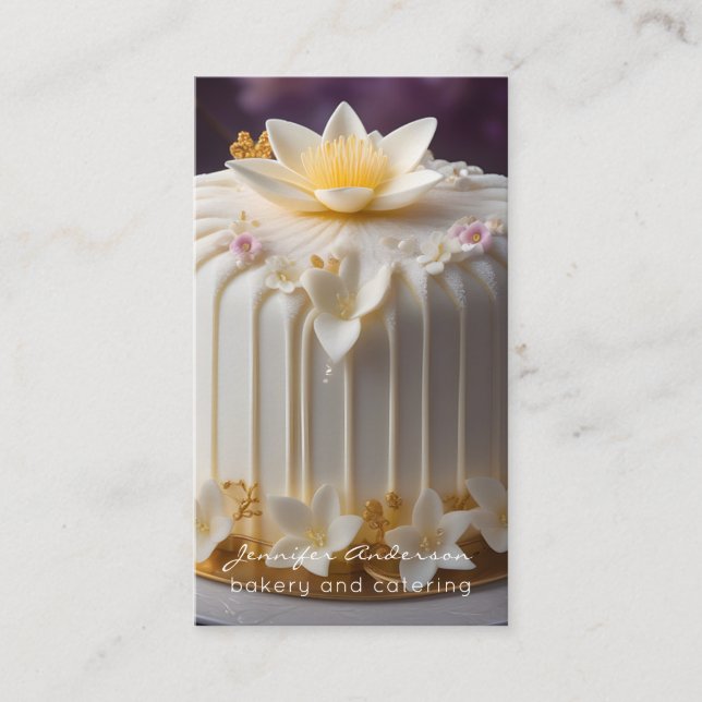 Cartes de visite pour boulangerie (Devant)