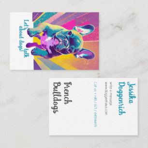 Cartes de visite pour Bouledogue Français