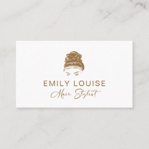 Cartes de visite pour coiffeur professionnel moder