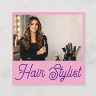 Cartes de visite pour coiffeurs | Coiffeur branché