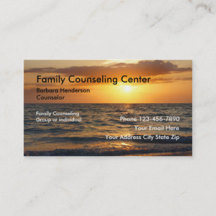 Cartes de visite pour conseil familial