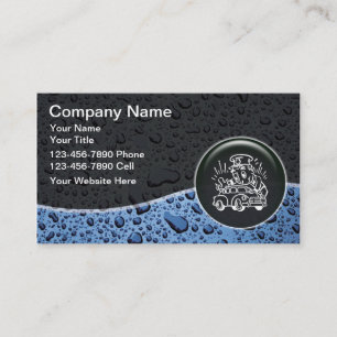 Cartes de visite pour detailing automobile