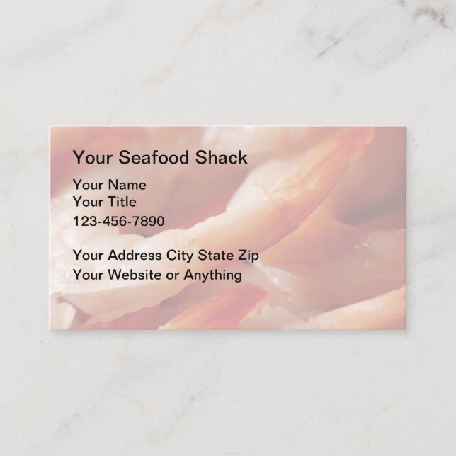 Cartes de visite pour distributeur de restaurant d (Devant)