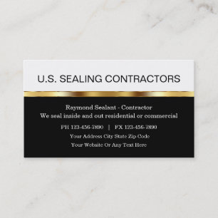 Cartes de visite pour entrepreneurs de constructio