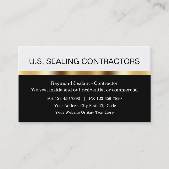 Cartes de visite pour entrepreneurs de constructio (Devant)