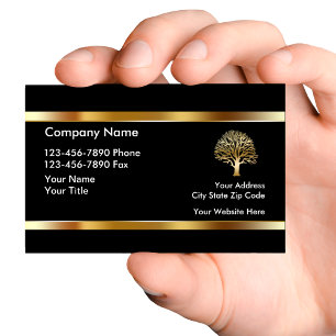 Cartes de visite pour entreprise d'aménagement pay