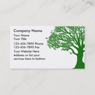 Cartes de visite pour entreprise d'aménagement pay
