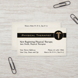 Cartes de visite pour entreprise de kinésithérapie