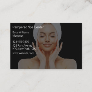 Cartes de visite pour entreprise de soins de beaut
