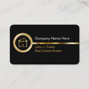 Cartes de visite pour entreprise immobilière de lu