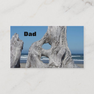 Cartes de visite pour hommes Papa Vagues océanique