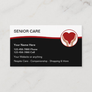 Cartes de visite pour infirmière en soins à domici