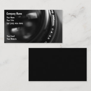 Cartes de visite pour la photographie
