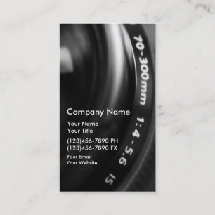 Cartes de visite pour la photographie