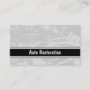 Cartes de visite pour la restauration automobile