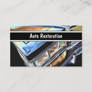 Cartes de visite pour la restauration automobile