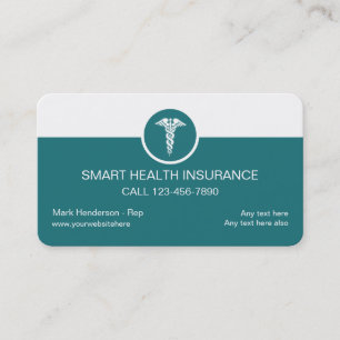 Cartes de visite pour l'assurance maladie