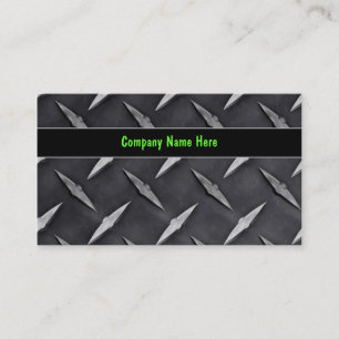 Cartes de visite pour l'entreprise de construction