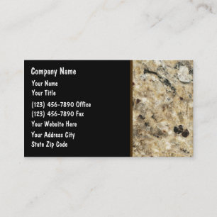 Cartes de visite pour l'entreprise de construction
