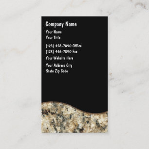 Cartes de visite pour l'entreprise de construction